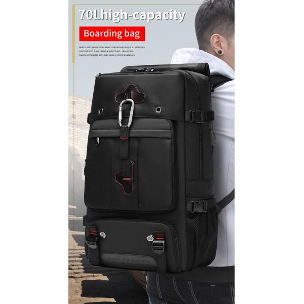Stylish 70L Big Waterproof Tactical Backpack Camping Travel Backpack For Men
