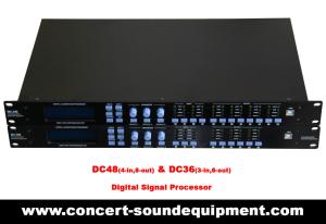 Buy cheap Line Array Sound System / 4 input , 8 ouput Digital Signal Processor For Concert And Living Event product