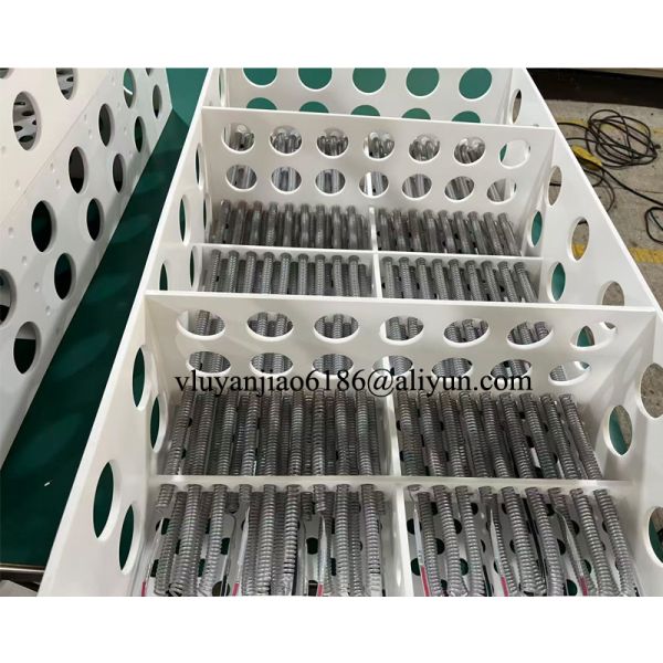 Semiconductor Solar Industry PTFE Frame Heater 480V 3Phase 36KW for High-Purity Applications