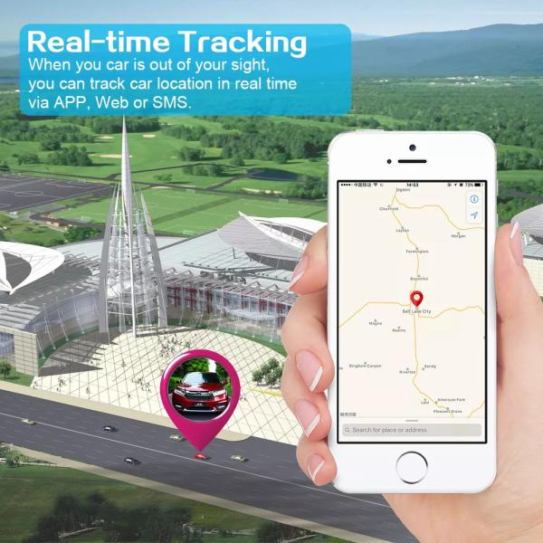 Long Battery Life 4G Auto GPS Tracker Shock Alarm Voice Magnetic Anti Theft Locator