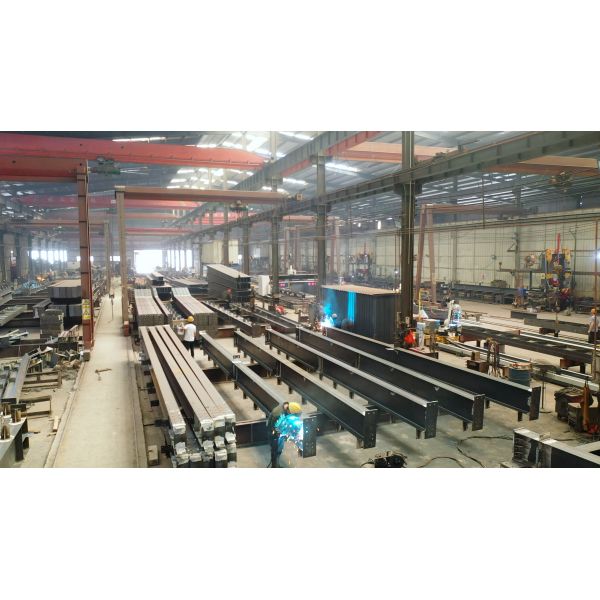 Hot Selling Metal Frame Steel Structure Warehouse Workshop Hangar Building Without Middle Columns