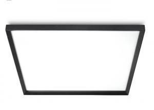 Black Surface Mounted Led Panel Light 48w 4800lm Waterproof 60cm For Office