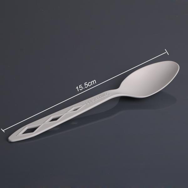 15.5cm Eco Friendly Pla Tableware Fork Knife Spoon Set