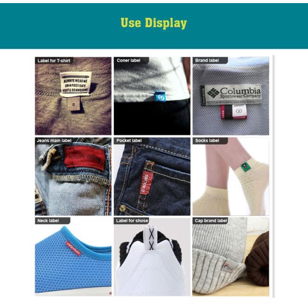 Customized Private Design White Label Clothing Wholesale Woven Label Private Cloth Label Clothing
