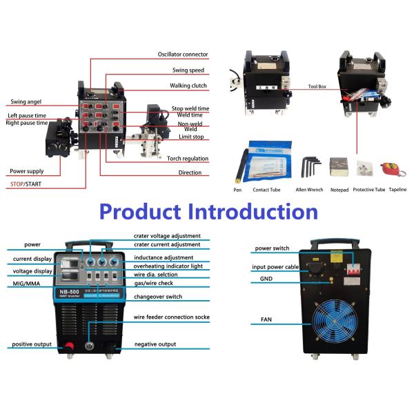 Portable And Simple Carbon Steel Tank Seam Welding Machine With LINCOLN Power Source