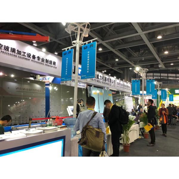 CE / UL Window Double Glass Machine Vertical Flat Pressing Production Line