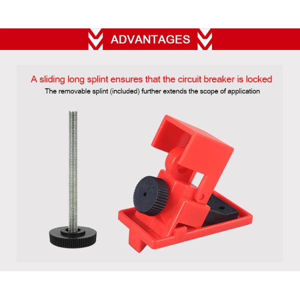 Humanity Design Clamp On Breaker Lockout , Electrical Safety Lockout Devices