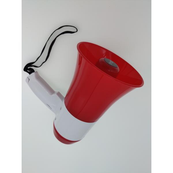 ABS Foldable Hand Held Bull Horn 70Hz - 20KHz Clear Sound Loudest Bullhorn