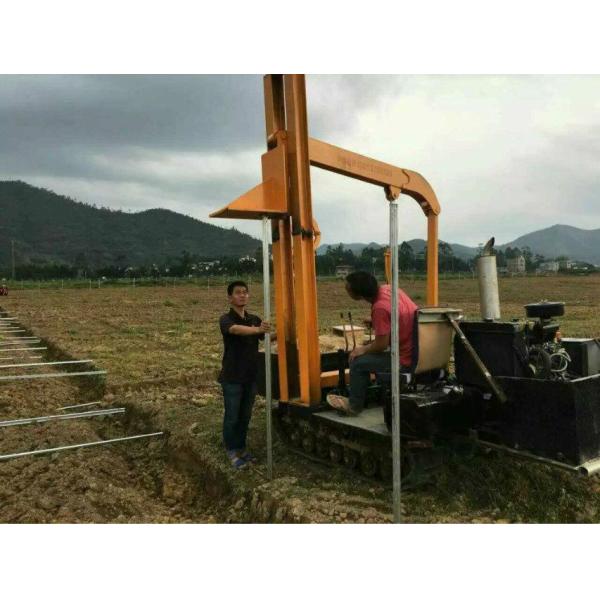 275g/M2 Vineyard Stakes / Metal Post Stakes Customized Length / Thickness