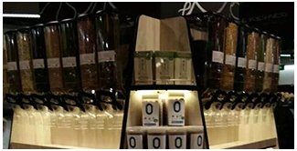 wall mount dry food dispenser