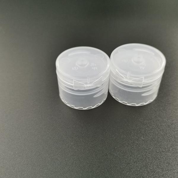Press Top Transparent 28 / 410 Plastic Bottle Caps