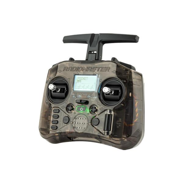 For Radiomaster Portable Pocket Antenna Durable Plastic 2.4G Radio Controller (Mode2 Left-handed Throttle) Small Foldable Size