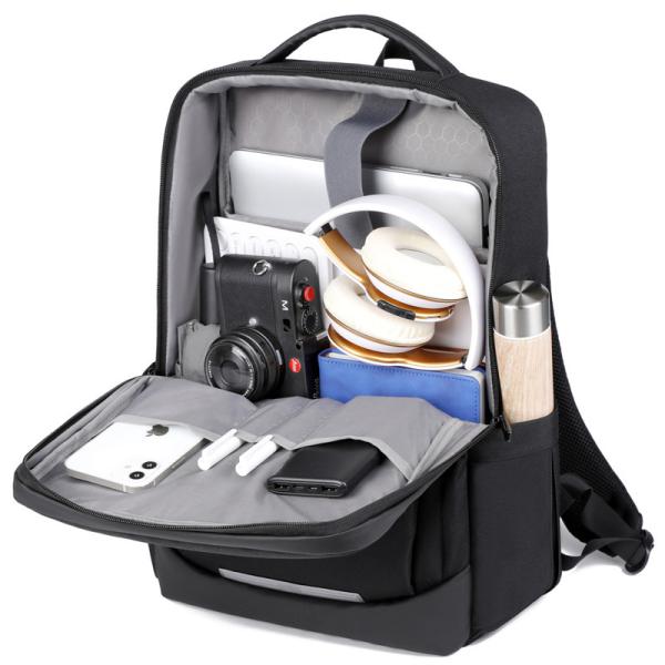Business Mens Computer Backpack Large Capacity Multi Functional Storage Backpack