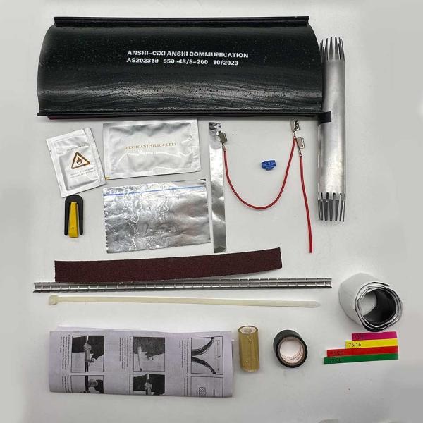 ANSHI 550-43/8-200 Heat Shrink Cable Jointing Kits For Non-Pressurized Telecom Cables (RSBJ 500, RSBJ 550)