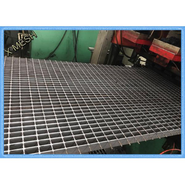 Flattened Expanded Metal Grating Press Sheet Locked Steel Bar For Platform Footpath