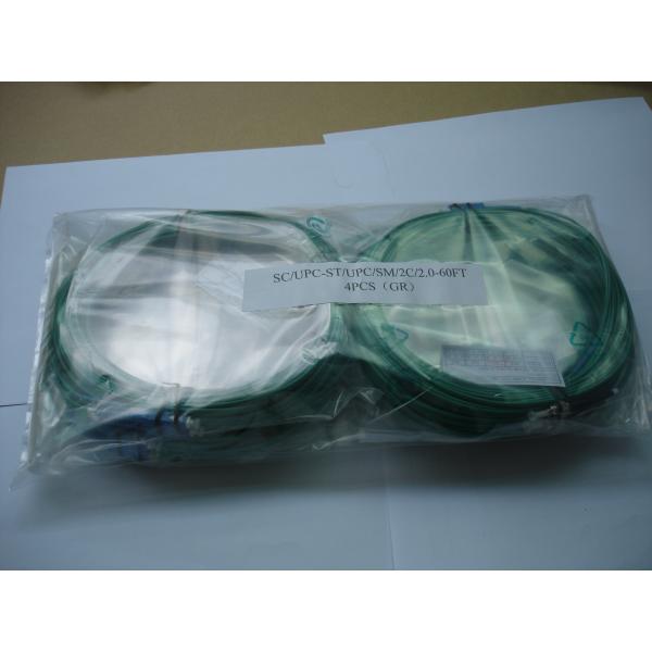MTRJ To LC Fiber Optic Patch Cord , Multimode Fibre Patch Leads For Test Equipment