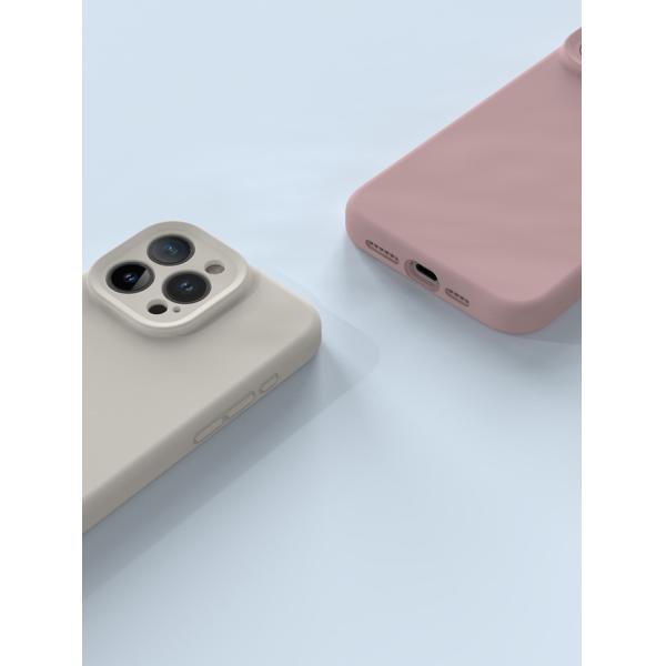 Anti Fingerprint Real Liquid Silicone Phone Case Magnetic Cover With Magsafe