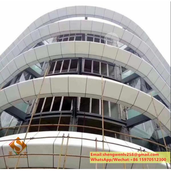 Metal aluminum facade aluminum panels for building facade customized metal sheet 3mm