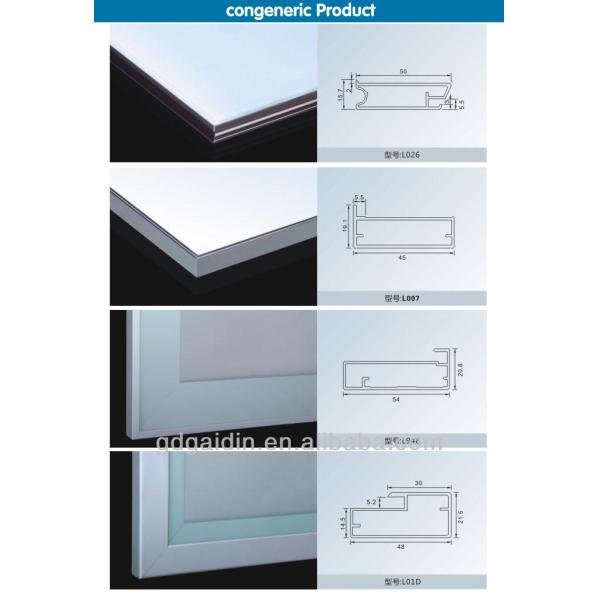 aluminium profile cutting machine anodized silver 3 meter kitchen cabinet aluminium c profile