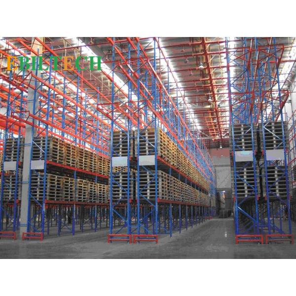 Forklift Drive Through Racking , Drive In Racking by Trolley Pallet Stacking Work