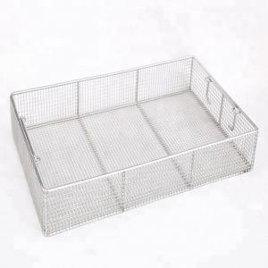 Buy cheap Custom Medical Disinfection Stainless Steel Wire Mesh Baskets SGS MSDS Certification product