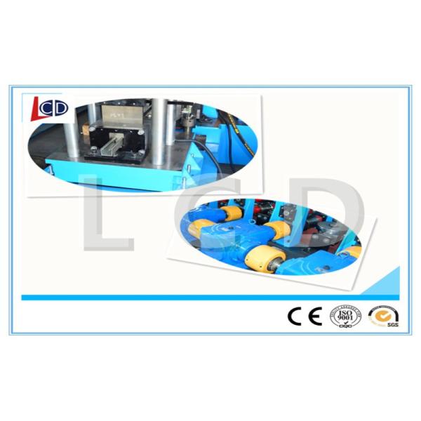 41*41 Mm C Channel Cold Roll Forming Machine For Solar Stents Production