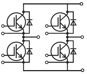 KHG75H12E4L 8MHz IGBT Module High Voltage High Frequency Power Distribution In Industries
