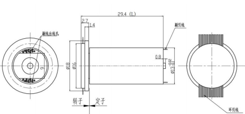 360 Degree Rotating Conductive ring Connector Source Factory