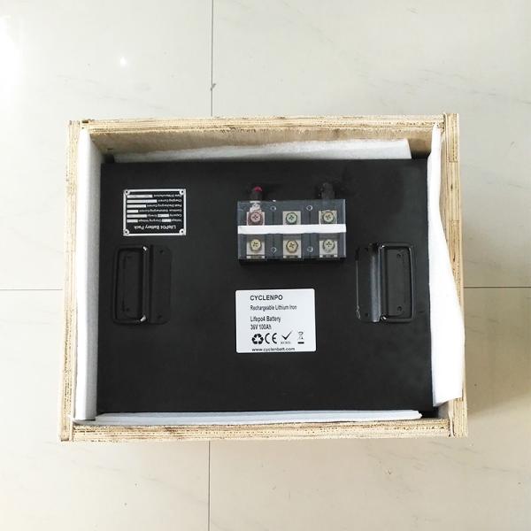 Electric Vehicles Deep Cycle Lifepo4 Battery 36v 100ah Long Cycle 2000 Times No Acid