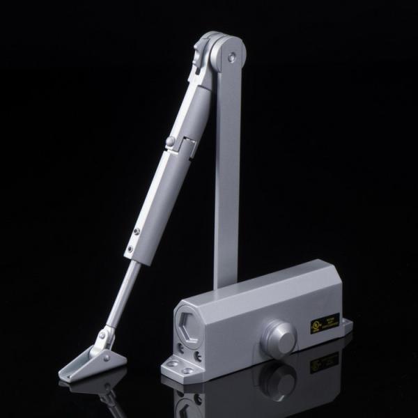 Light Duty Automatic Hydraulic Door Closer With Hold Open Opening Angle 120 Degree