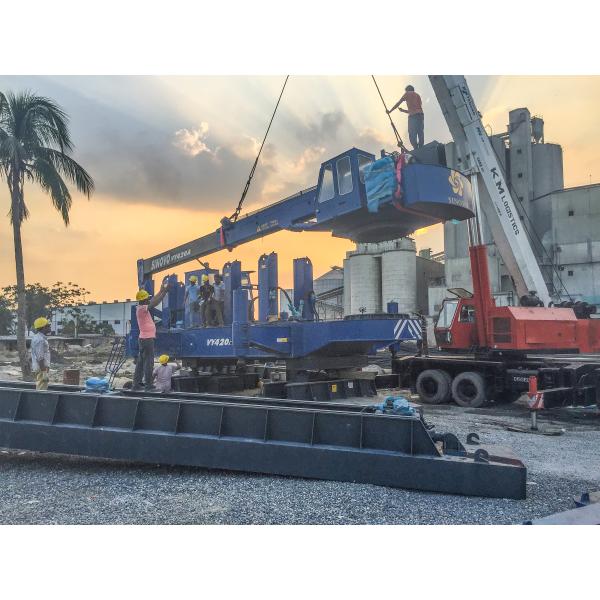 320tf 60kw 6.8m/Min Hydraulic Static Pile Driver