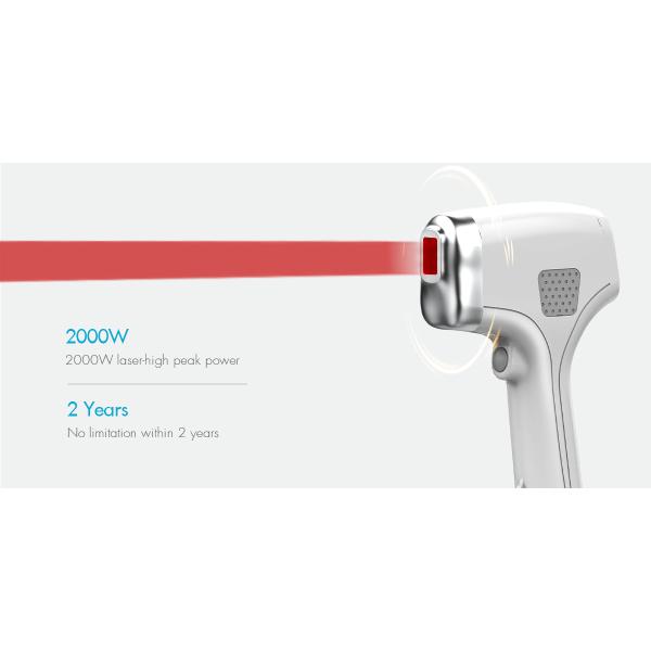 Ice Platinum 2000W 808Nm Diode Laser System Professional Painless Permanent Laser Hair Removal Machines