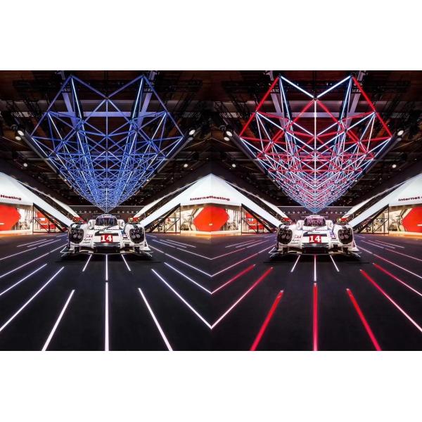 RGB DMX LED Stage Tube 360 Degree Emitting Dot Free 24VDC 26W 18 Pixels