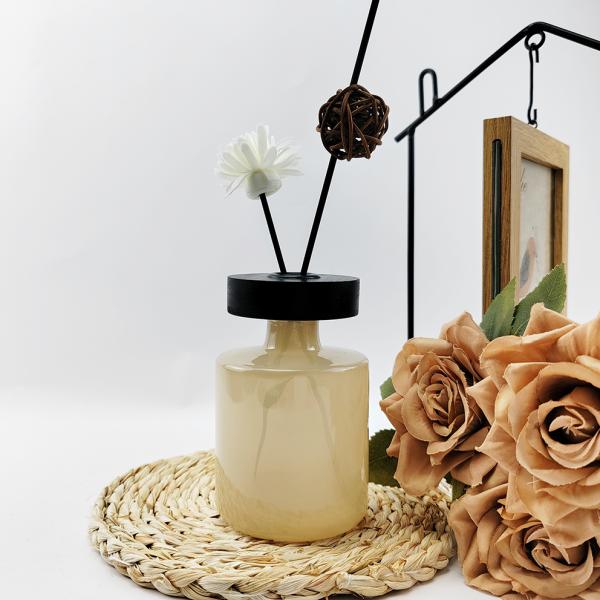 Customer's Choice Clear Glass Reed Diffuser Bottle Acceptable Logo 100ml 150ml 200ml