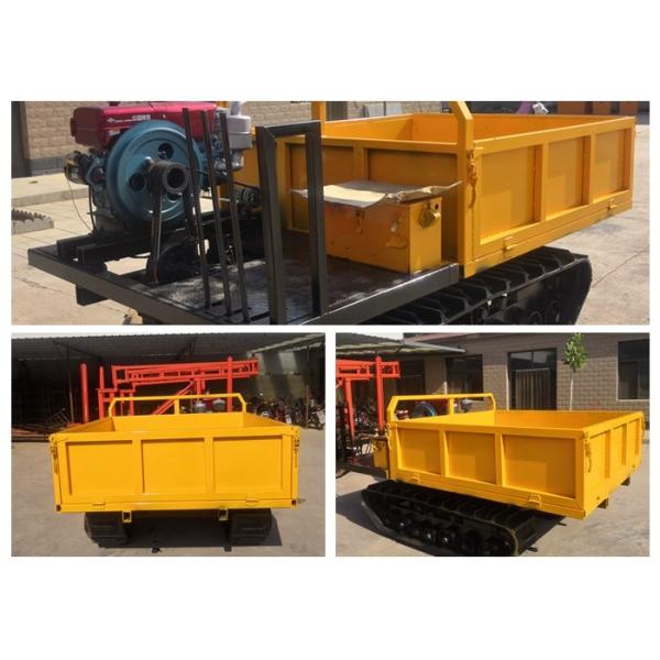 Diesel Engine Farm Mining Hydraulic Track Crawler Mini Dumper Track Transporter 2MT Capacity