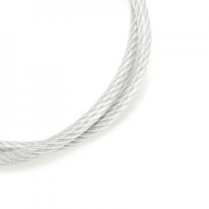 China Industrial Grade PVC Coated Nylon Stainless Steel Wire Ropes for Harsh Conditions on sale