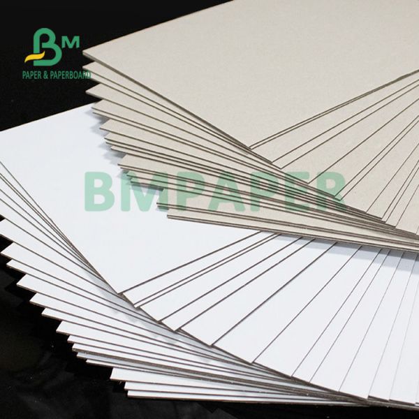 400gsm 450gsm C1S Grey Back Top Grade Paper Board For Shoes Box 22 x 26inch