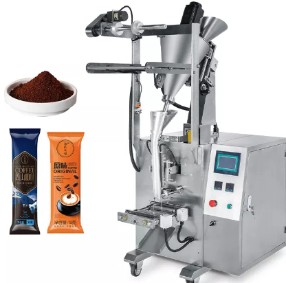 Vertical Coffee Chilli Powder Packaging Machine With PLC Control