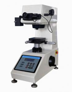 Buy cheap Micro Vickers Hardness Test Equipment Sclerometer / Digital Durometer Manual Turret product