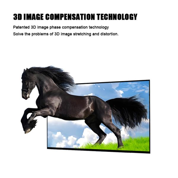 3D Interactive Micro LED Video Wall Outdoor LED Advertising Display 3D Screen