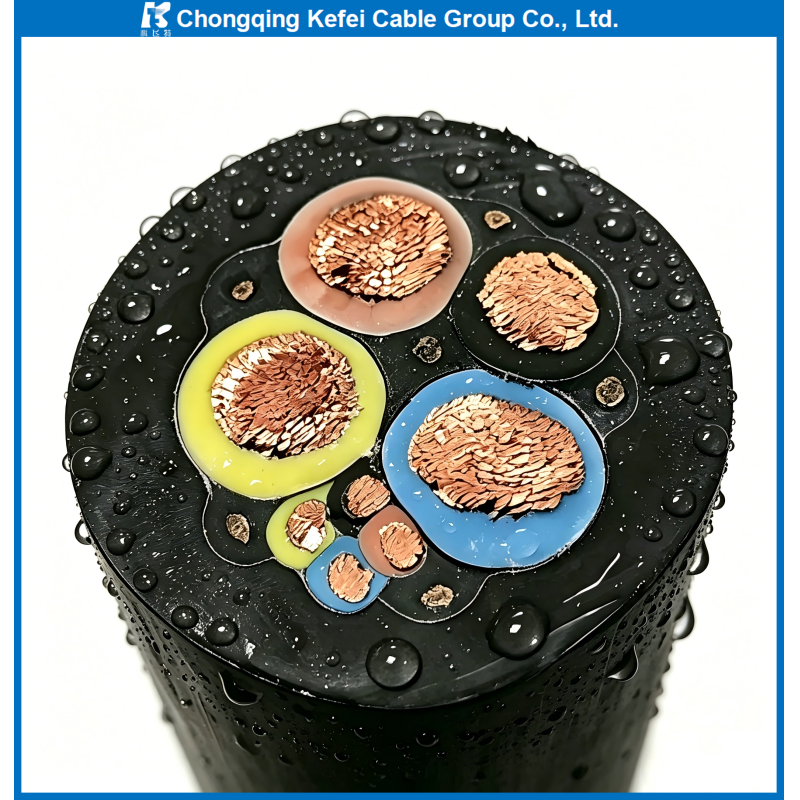 Reliable JHS 450/750V Waterproof Rubber Sheathed Cable for Submersible Pumps and Deep Well Use