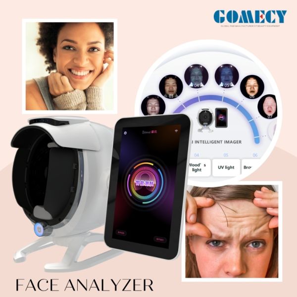 GMS- A6 Al Intelligent Face Analyzer Machine 15 Skin Problems Analysis Made Easy