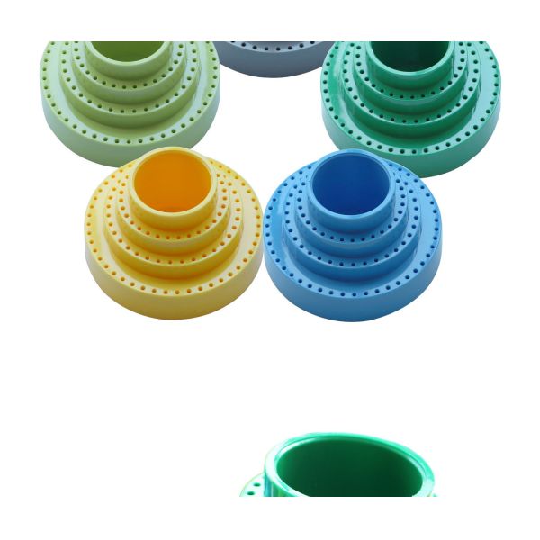 Rotating Round Shape Jewelry Empty Drill Bit Storage Case 170*95mm