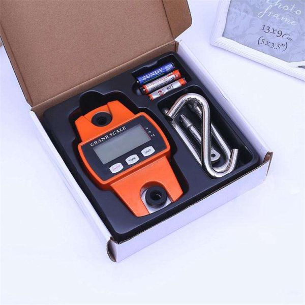 CRANE SCALE 300KG Portable Electronic Hanging Scale with LCD Display Digital LED Display OEM/ODM Supported