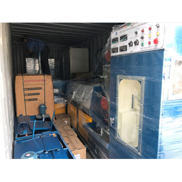 Industrial Customized Wire Drawing Machine , 18.5KW Copper Wire Drawing Equipment