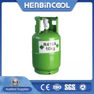 Buy cheap 10kg Refillable 410A Refrigerant Gas 99.99% R410A 25lb Cylinder product
