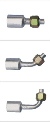 #6 #8 #10 #12 Al joint with Al jacket (Female Flare)/Straight 45° 90°Shape / auto air conditioning hose fitting