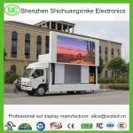 P6 Full Color Mobile Truck LED Display with High Definition , Mobile LED in