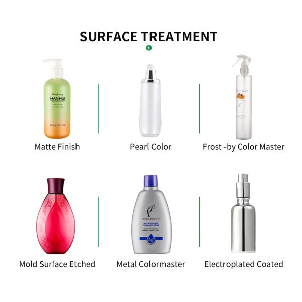 OEM Cosmetic Foam Pump Bottle Matte Finish 180ML 230ML Empty Cylinder