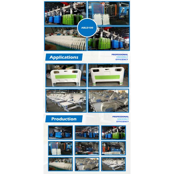 HDPE PVC Medical Bed Nursing Bed Board Manufacture Blow Molding Machine